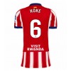 Atletico Madrid Koke #6 Hjemmedrakt Kvinner 2026-27 Kortermet